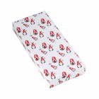 Блюдо сервировочное Доляна «Рождественские гномики», 28×12×3,2 см, цвет белый - фото 24353951