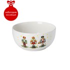 Салатник Доляна «Щелкунчик», 580 мл, d=15 см, цвет белый - Фото 1