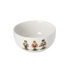 Салатник Доляна «Щелкунчик», 580 мл, d=15 см, цвет белый - Фото 2