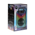 Портативная колонка Soundmax SM-PS4303, 60Вт, 2400мАч, FM, BT, microSD, USB, AUX, подсветка - фото 51330283 Портативная колонка Soundmax SM-PS4303, 60Вт, 2400мАч, FM, BT, microSD, USB, AUX, подсветка - фото 51330283