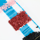 Алмазная мозаика с частичным заполнением на холсте «Красный цветок», 20×30 см - Фото 5