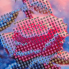 Алмазная мозаика на новый год с частичным заполнением на холсте «Розы», 15 х 21 см, новогодний набор для творчества - Фото 5