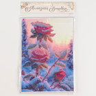 Алмазная мозаика на новый год с частичным заполнением на холсте «Розы», 15 х 21 см, новогодний набор для творчества - Фото 9