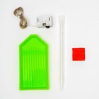 Алмазная мозаика на новый год с частичным заполнением с подрамником «Фонари», 20×30 см, новогодний набор для творчества - Фото 5