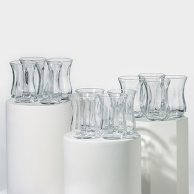Набор стеклянных стаканов для чая Tea Glasses 12 шт, 120 мл