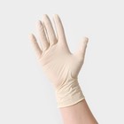 Латексные перчатки смотровые неопудренные, текстурированные, н/ст, размер L - Фото 2