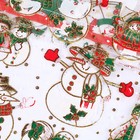 Мешок подарочный «Пара снеговиков», р. 25 × 32 см, органза - фото 9853195