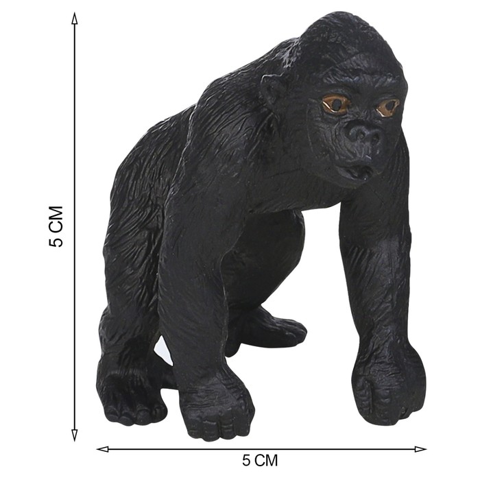Набор фигурок «Мир диких животных: семья горилл», 2 фигурки - фото 1906385954
