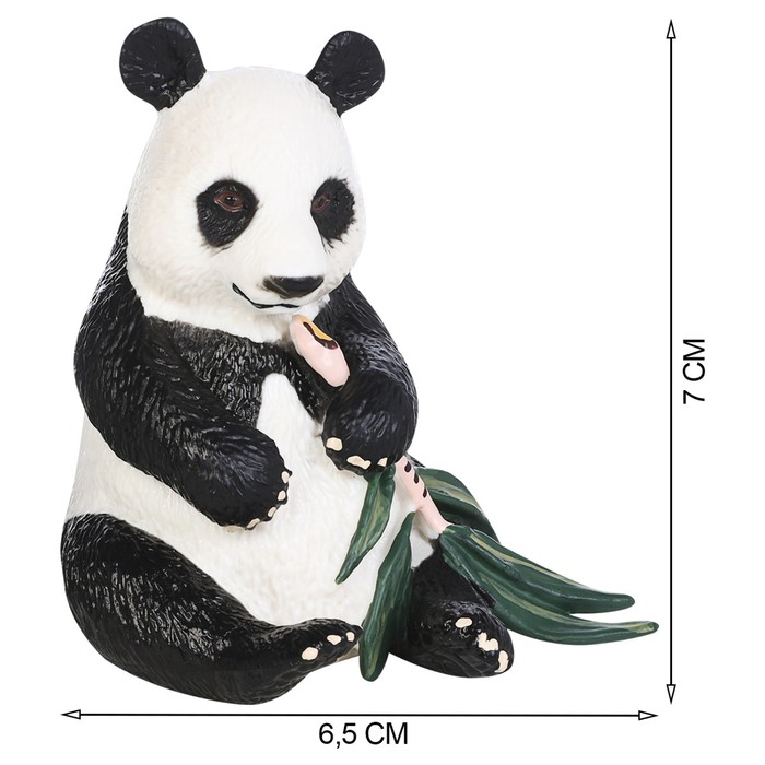 Набор фигурок «Мир диких животных: семья панд», 2 фигурки - фото 1926807790