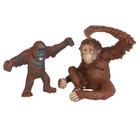 Набор фигурок «Мир диких животных: семья орангутанов», 2 фигурки - фото 294047020