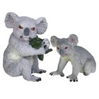 Набор фигурок «Мир диких животных: семья коал», 2 фигурки - фото 294047112