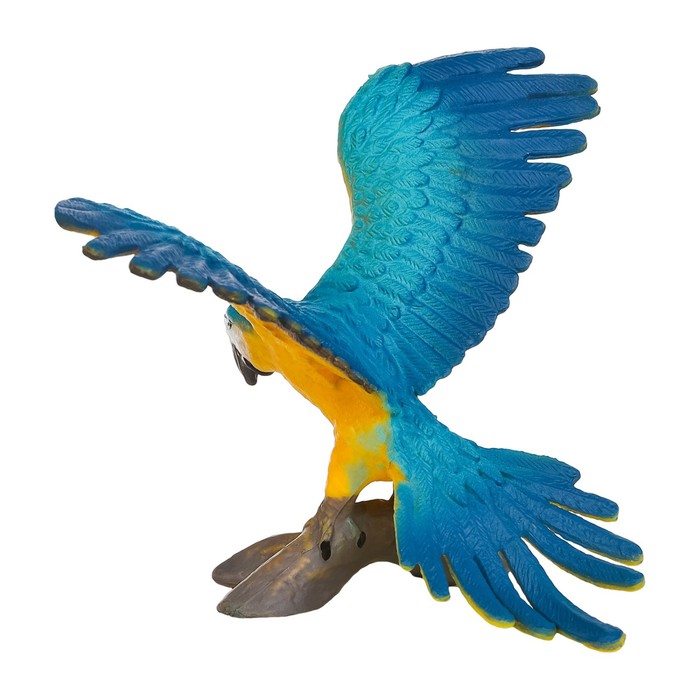 Фигурка «Мир диких животных: попугай сине-жёлтый ара» - фото 1906386232