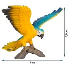 Фигурка «Мир диких животных: попугай сине-жёлтый ара» - фото 8704920