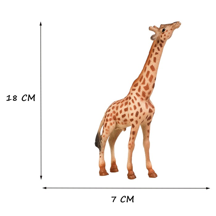 Набор фигурок «Мир диких животных: семья жирафов», 2 фигурки - фото 1906387238