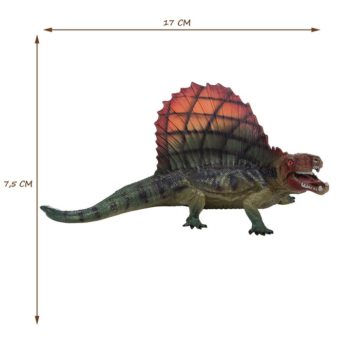 Фигурка динозавра «Мир динозавров: диметродон» - фото 1926809243
