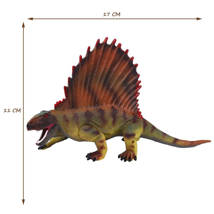 Фигурка динозавра «Мир динозавров: диметродон» - фото 1907835761