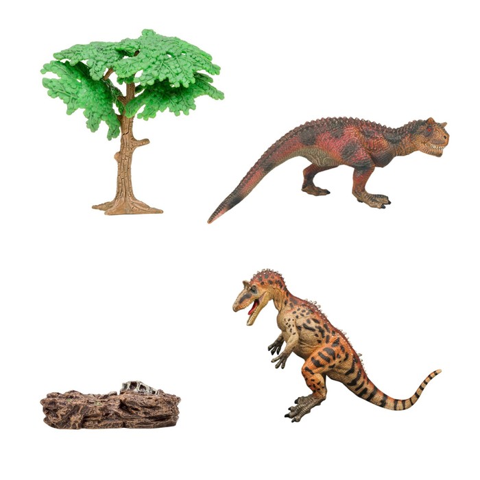 Набор фигурок «Мир динозавров», 4 фигурки