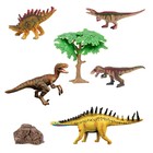 Набор фигурок «Мир динозавров», 7 фигурок - фото 294048531