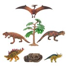 Набор фигурок «Мир динозавров», 7 фигурок - фото 301007902