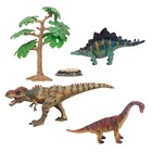 Набор фигурок «Мир динозавров», 5 фигурок - фото 294048570