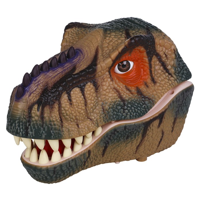 Генератор мыльных пузырей «Мир динозавров: тираннозавр», цвет коричневый - Фото 1