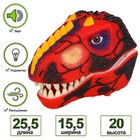 Генератор мыльных пузырей «Мир динозавров: тираннозавр», цвет красный - Фото 2