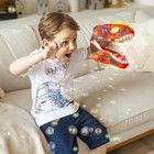 Генератор мыльных пузырей «Мир динозавров: тираннозавр», цвет красный - Фото 8