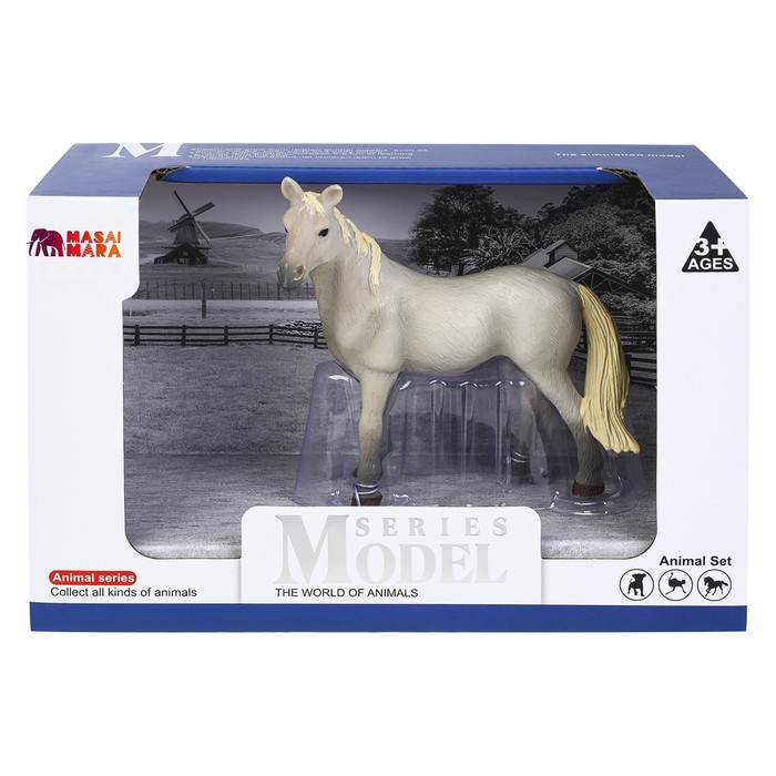 Фигурка «Мир лошадей: лошадь белая» - фото 1926809724