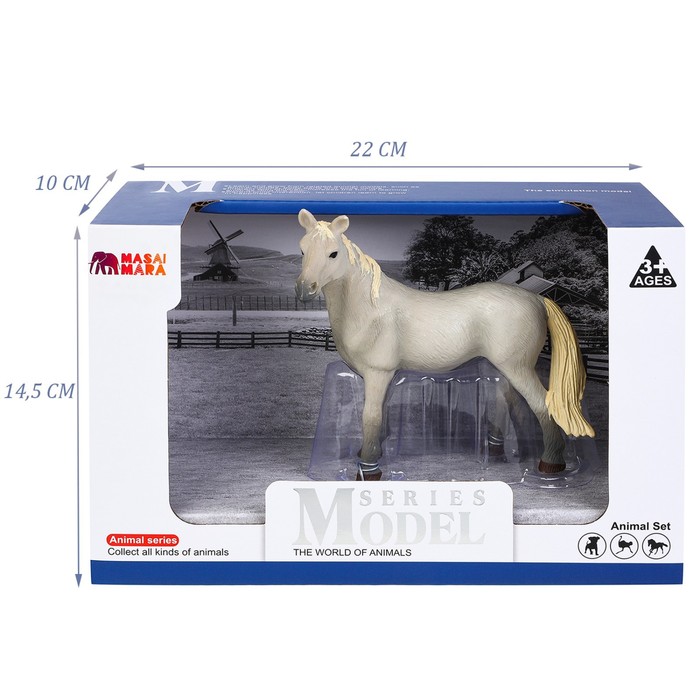 Фигурка «Мир лошадей: лошадь белая» - фото 1907836157