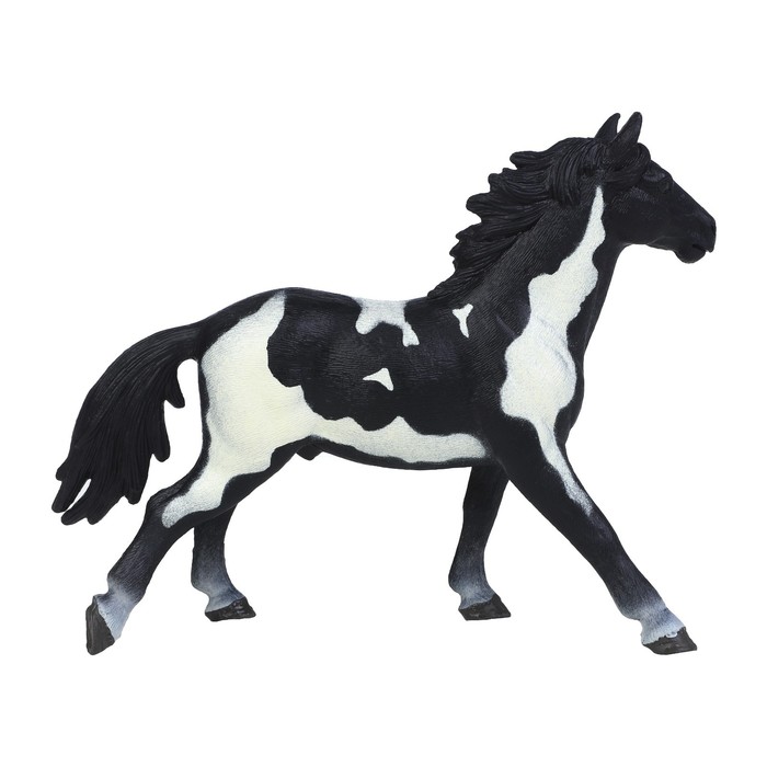 Фигурка «Мир лошадей: лошадь чёрно-белая»
