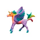 Фигурка «Мир фэнтези: Фиолетовый жеребёнок-единорог с крыльями» - фото 109968130
