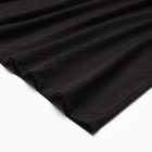 Платье женское трикотажное MINAKU: Basic line цвет черный, р-р 46 - фото 806319456