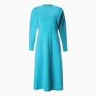 Платье женское трикотажное MINAKU: Basic line цвет мятный, р-р 42 - Фото 6