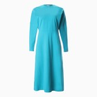 Платье женское трикотажное MINAKU: Basic line цвет мятный, р-р 50 9467617 - фото 11183143