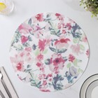 Салфетки сервировочные на стол Доляна «Акварель. Круг», 4 шт., d=38 см - Фото 5