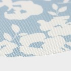 Набор салфеток сервировочных на стол Доляна «Акварель. Круг», 4 шт, d=38 см, цвет голубой - фото 7447339