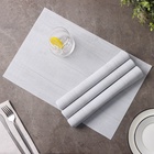 Набор салфеток сервировочных Доляна «Дерево», 4 шт, 45×30 см, цвет молочный - фото 809566995