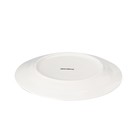 Тарелка фарфоровая Доляна «Дед Мороз и олени», d=25,5 см, цвет белый - фото 24293150