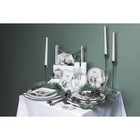 Блюдо сервировочное Доляна «Лесная сказка», 23,5×14×2,2 см, цвет белый - фото 22901293