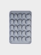 Форма для мармелада Доляна «Фрукты», силикон, 21.3×14.4×1.5 см, 25 ячеек (3×2 см), цвет серый - Фото 2