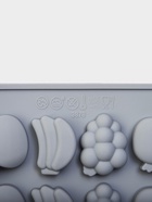 Форма для мармелада Доляна «Фрукты», силикон, 21.3×14.4×1.5 см, 25 ячеек (3×2 см), цвет серый - Фото 6