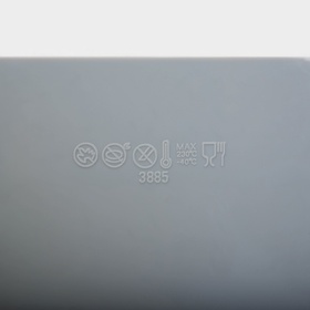 Коврик для айсинга Доляна «Листья», силикон, 16×13×0.3 см, серый