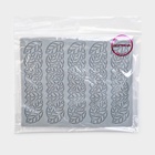 Коврик для айсинга Доляна «Листья», силикон, 16×13×0.3 см, серый - Фото 4