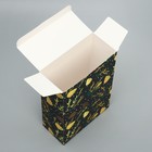 Коробка складная «Шишки», 16 × 23 × 7.5 см - фото 10955870