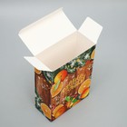 Складная коробка «Зимние мандарины», 16 × 23 × 7.5 см - фото 9608999