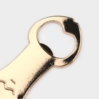 Открывашка «Маленький помощник», 11.5×6 см, золотистая - Фото 2