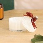 Набор диффузор 100 мл+свеча 6×9 см, жасмин, белый - Фото 5