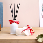 Набор диффузор 100 мл+свеча 6×9 см, жасмин, белый - Фото 7