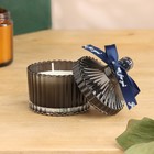 Набор диффузор 100 мл + свеча 6×9 см, джентельмен, черный - Фото 5