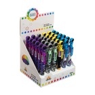 Ручка шариковая автоматическая Calligrata "Космонавт", 6 цветов,  МИКС (комплект 36 шт) - фото 25300890